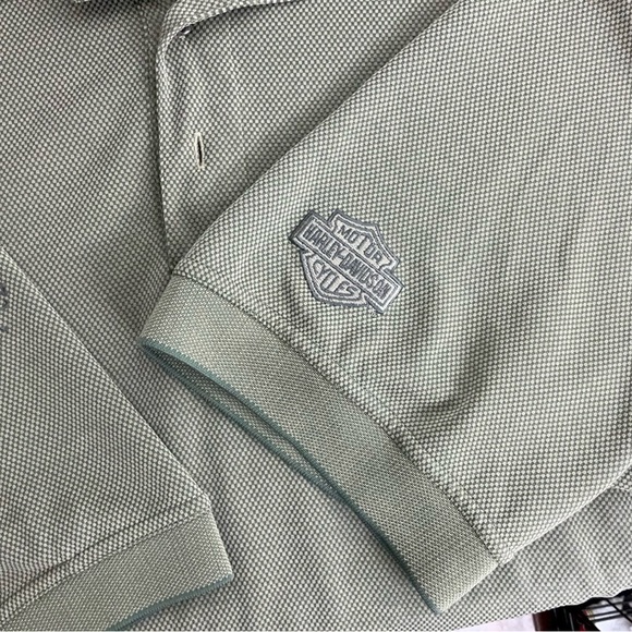 Harley-Davidson Other - Harley Davidson Pomona Valley Montclair CA Men’s Short Sleeve Polo Green Size XL